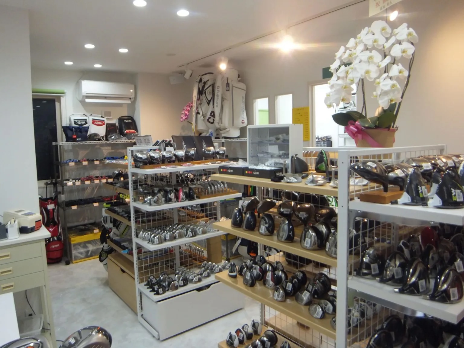 そうまスポーツ ゴルフショップいーぐる 店内